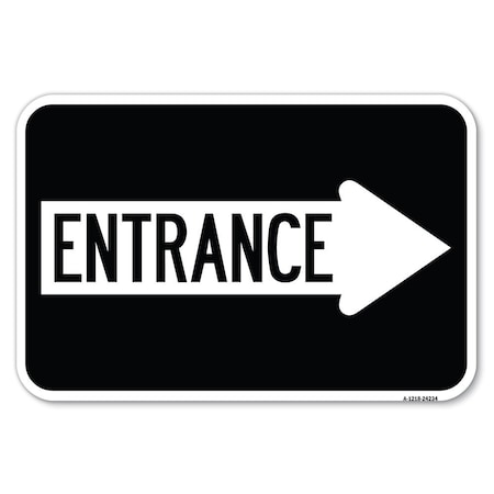 Signmission Safety Sign, 12 in Height, Aluminum, 24234 A-1218-24234